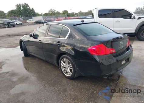 2010 Infiniti G37 Journey from USA, damaged, VIN JN1CV6AP3AM201143